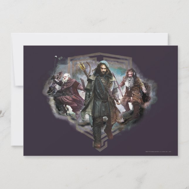 Carte Dori, Kili et Bifur (Devant)