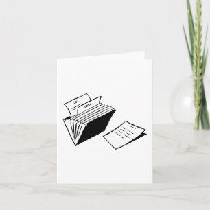 Carte Dossier Accordéon