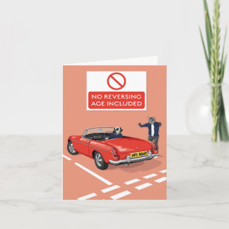 Carte Dotty Chien Pas De Reverse, L'Âge Inclus Voiture A