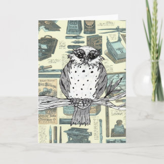 Carte Dotty the Owl 3 Greeting Card