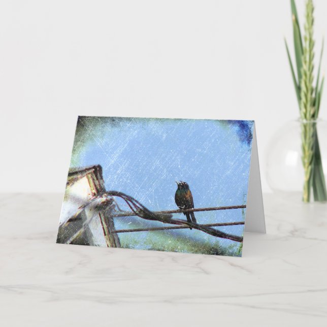 Carte Double Vision, Anniversaire (Devant)