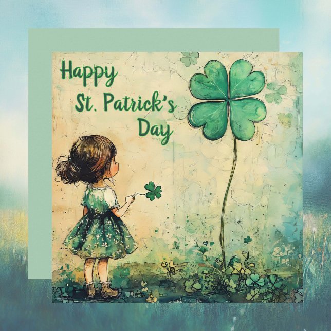 Carte douce de la Saint-Patrick (Créateur téléchargé)