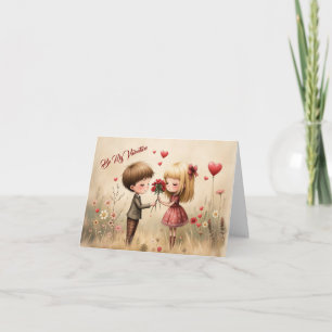 Carte Douce Saint-Valentin
