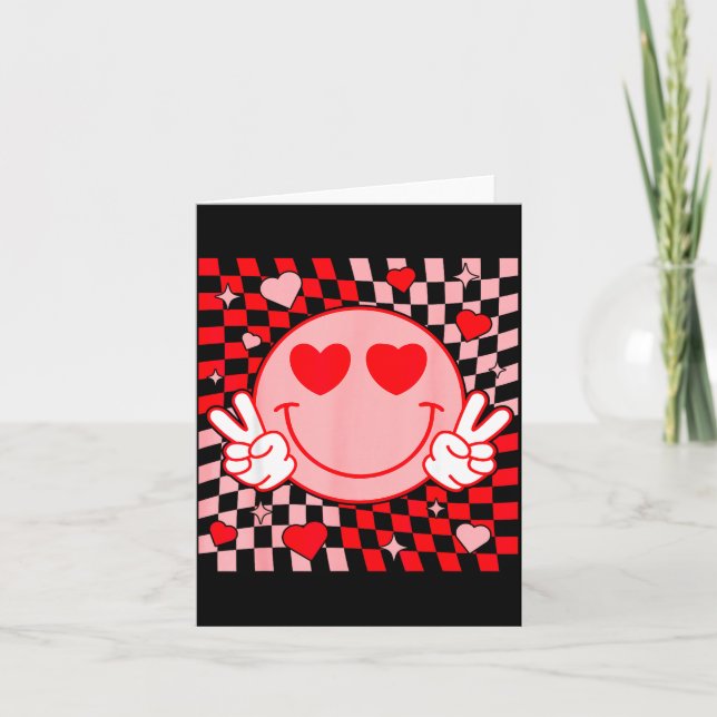 Carte Douces vibrations de la Saint-Valentin Groovy Sain (Devant)