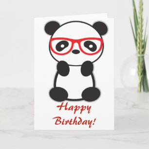 Carte d'ours Panda