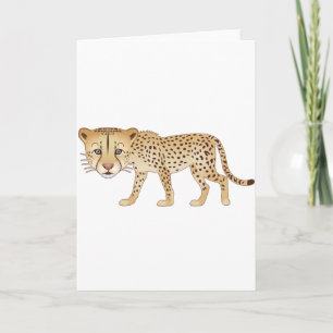 Carte Doux Cheetah
