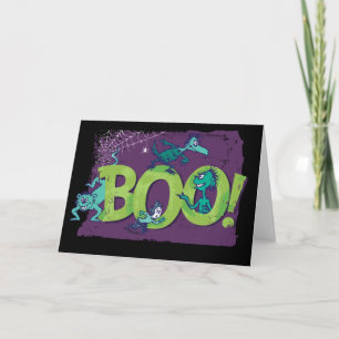 Carte Dr Seuss   BOO ! Graphique d'Halloween