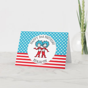 Carte Dr. Seuss Joyeux Anniversaire !