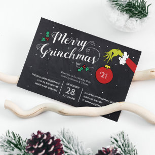 Carte Dr. Seuss Joyeux Grinchmas Les Fêtes du Grinch