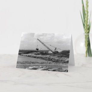 Carte Dragage de l'île, Marco Island, la Floride, 1973