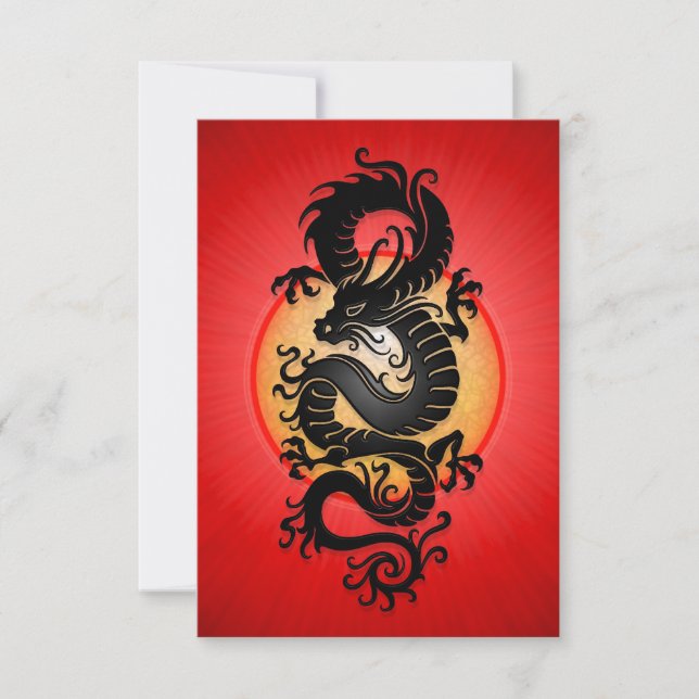 Carte Dragon chinois de Red Burst (Devant)