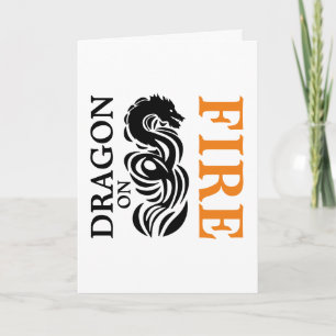 Carte Dragon en feu
