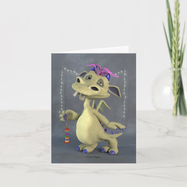 Carte Dragon jaune (Devant)