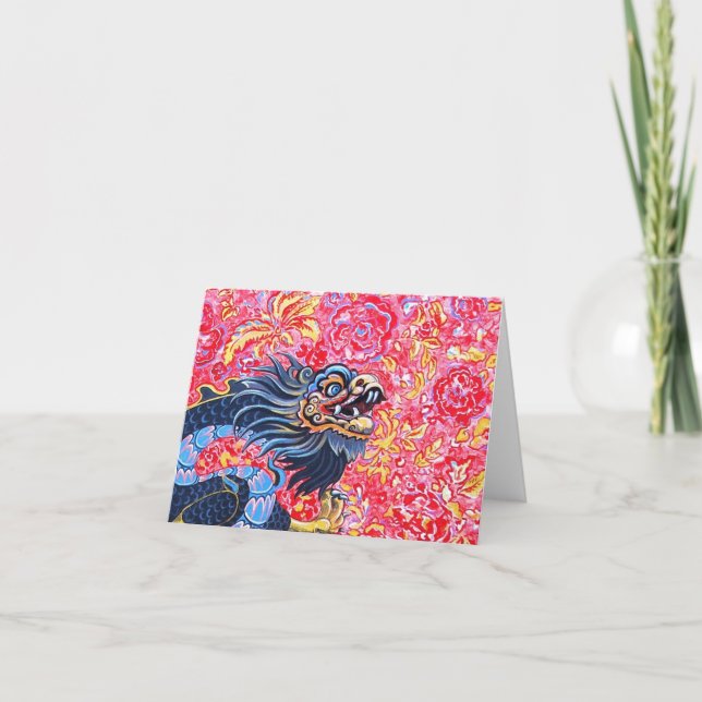 Carte Dragon Noir (Devant)