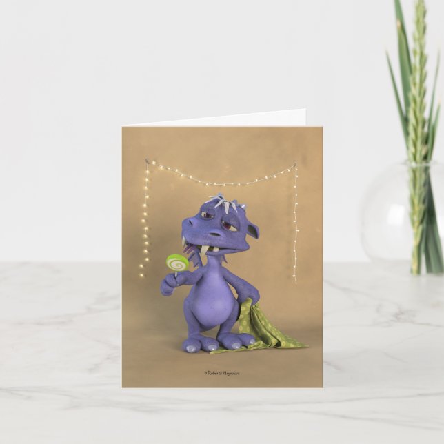 Carte Dragon violet (Devant)