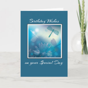 Carte Dragonflies Anniversaire, Religieux, Homme