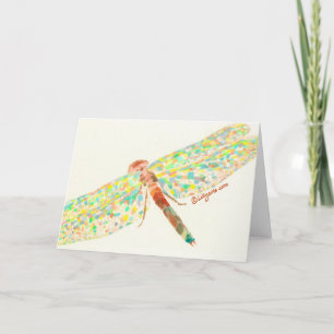 Carte Dragonfly Dance Fine Art Note Card