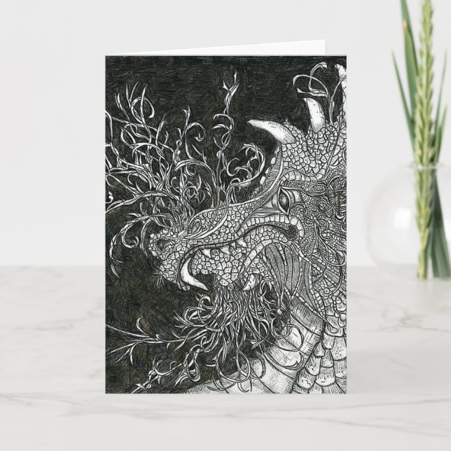 Carte Dragonheart :  Le dragon sage (Devant)