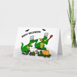 Carte Dragons - Joyeux Halloween ! Aujourd'hui je vais c