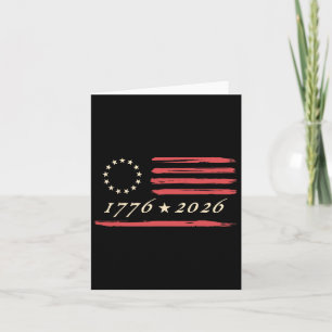 Carte Drapeau américain 13 étoiles Betsy Ross 4 juillet