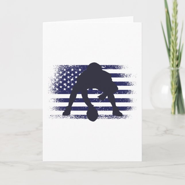 Carte Drapeau américain Fan Jersey Shirt USA (Devant)
