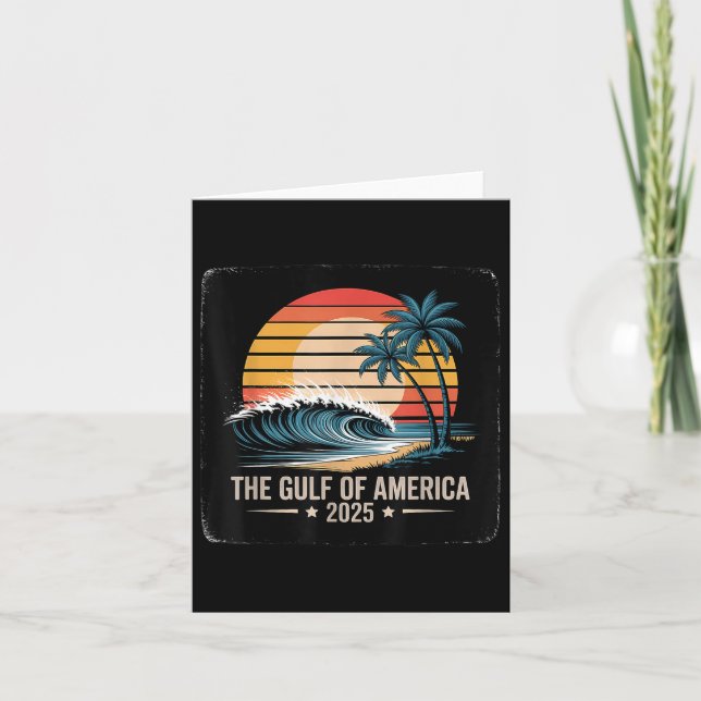 Carte Drapeau Américain Golfe De Usa Est 2025 Golfe Mexi (Devant)