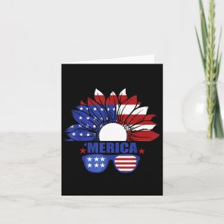 Carte Drapeau Américain Merica 4 juillet Fête de l'Indép