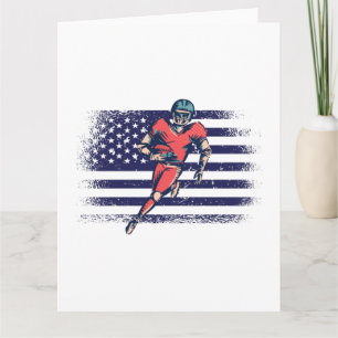 Carte Drapeau Américaine Fan Jersey Shirt USA