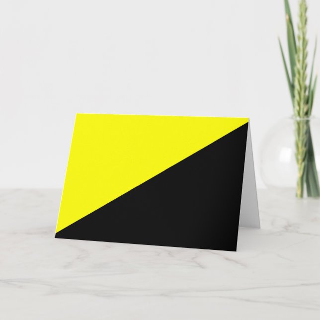 Carte Drapeau anarcho-capitaliste (Devant)