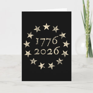 Carte Drapeau Betsy Ross 13 étoiles 250 4 juillet 2026 d