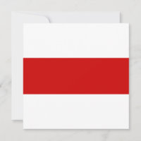 Drapeau biélorusse (rouge et blanc)