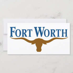 Carte Drapeau de Fort Worth (Texas)