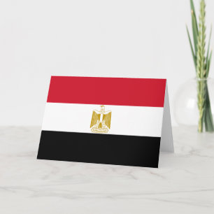Carte Drapeau de l'Égypte