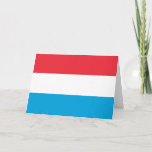 Carte Drapeau du Luxembourg