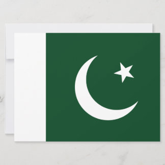 Carte Drapeau du Pakistan