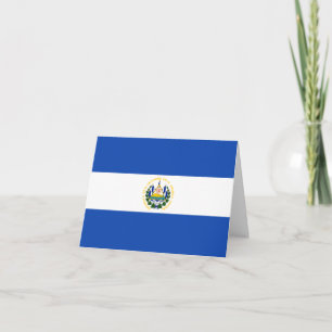 Carte Drapeau El Salvador