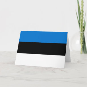 Carte Drapeau estonien