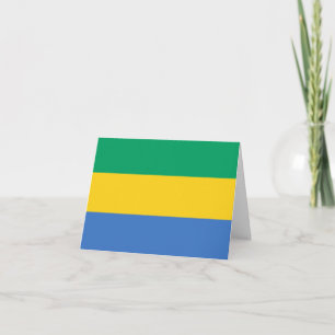 Carte Drapeau Gabon