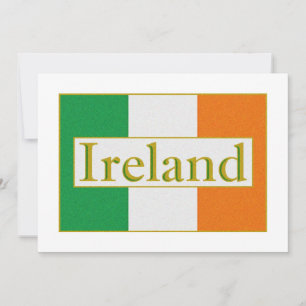 Carte Drapeau irlandais