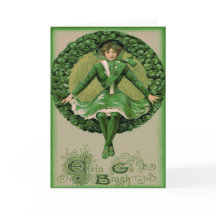 Drapeau irlando-américain Harpe d'Érin Shamrock