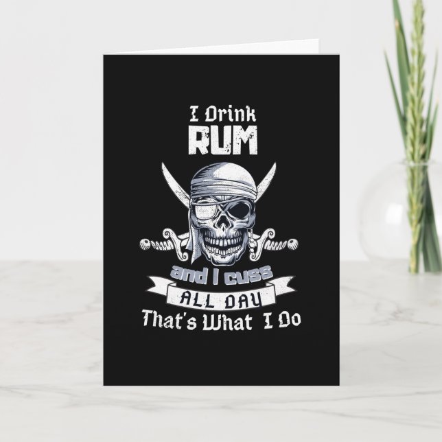 Carte Drapeau Jolly Roger Crâne de Pirate Costume de Boi (Devant)