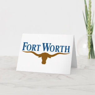 Carte Drapeau municipal de Fort Worth (Texas)