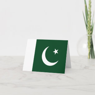 Carte Drapeau pakistanais
