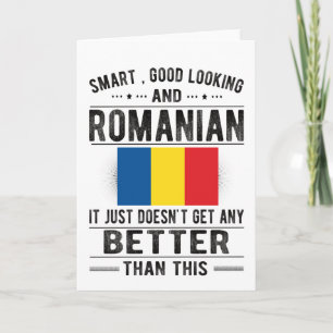Carte Drapeau roumain Roumanie Patrimoine Roumain Racine