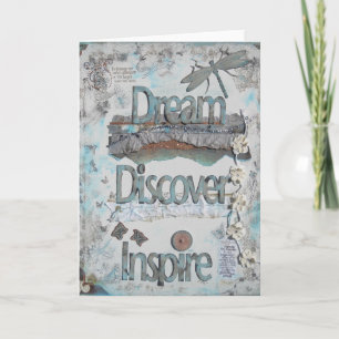 Carte Dream Découvrez La Typographie Inspirante Avec Dra