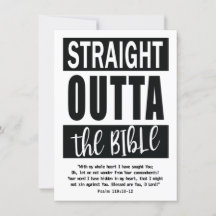DROIT OUTTA BIBLE Signet Christian Study Aid