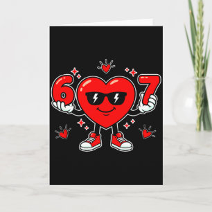 Carte Drôle 67 Saint-Valentin Dabbing Heart Love 67 Meme