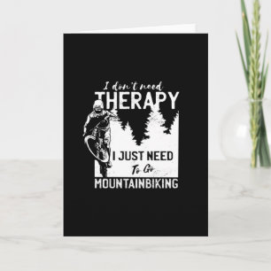 Carte Drôle cadeau VTT pour VTT VTT