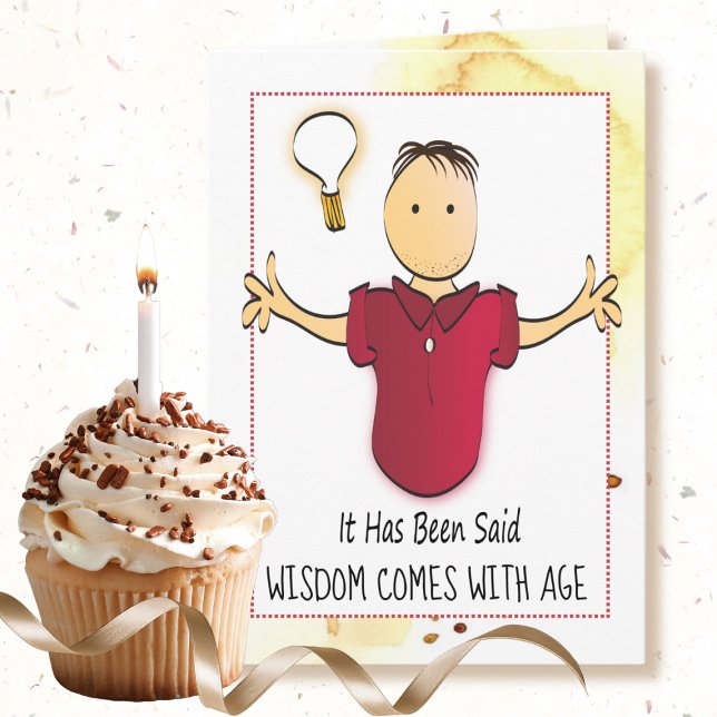 Carte Drôle Caricature Sassy pour lui Anniversaire Perso (Créateur téléchargé)