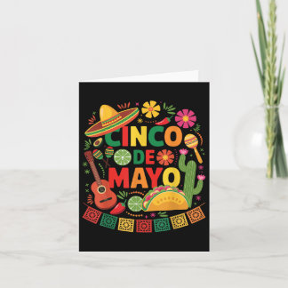 Carte Drôle Cinco De Mayo Mexicaine Sombrero Casquette H